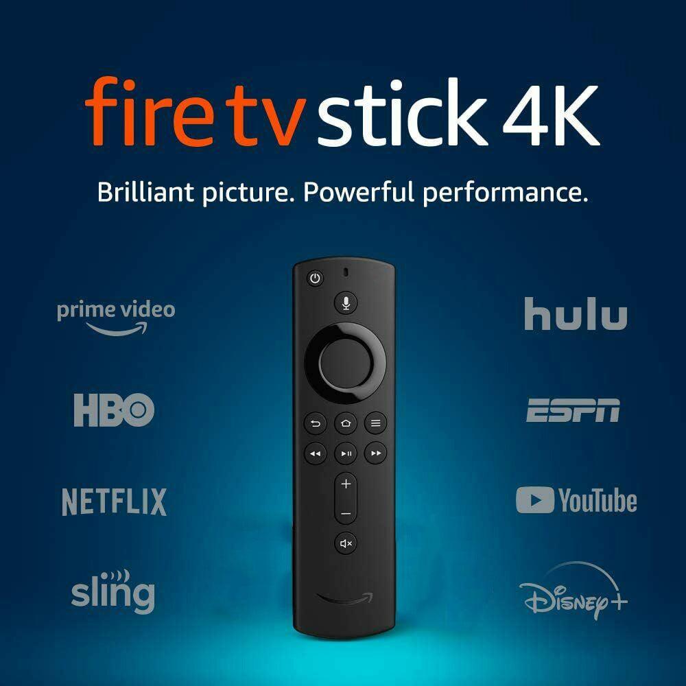Amazon Fire TV Stick 4k voice remote control with ABS material and long remote distance